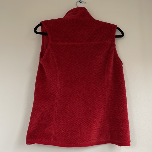 Red Patagonia Fleece Vest - Picture 4 of 6
